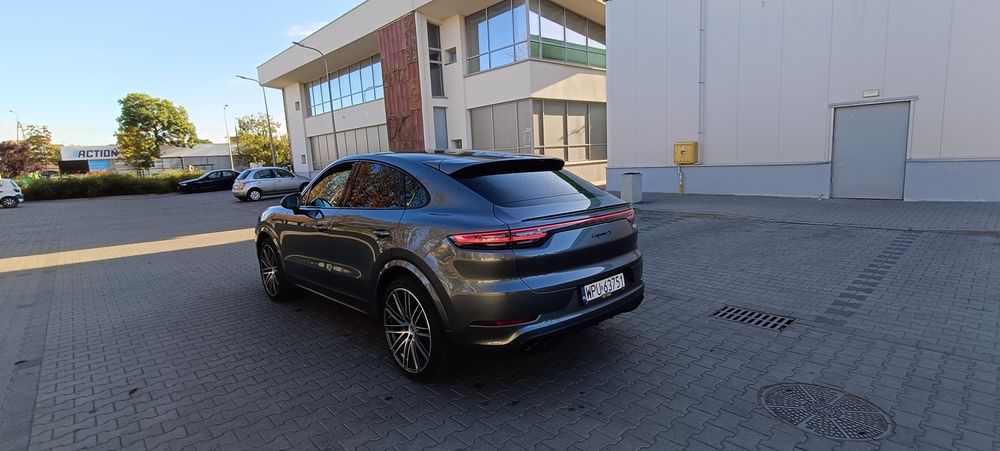 Piękne Porsche Cayenne S Coupe Ideal Bezwypadkowy 460 KM Zamiana Zamie