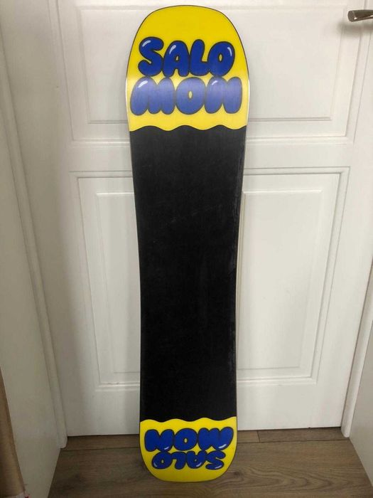 Piękna deska snowboardowa dla dziecka Salomon Spongebob 110 cm