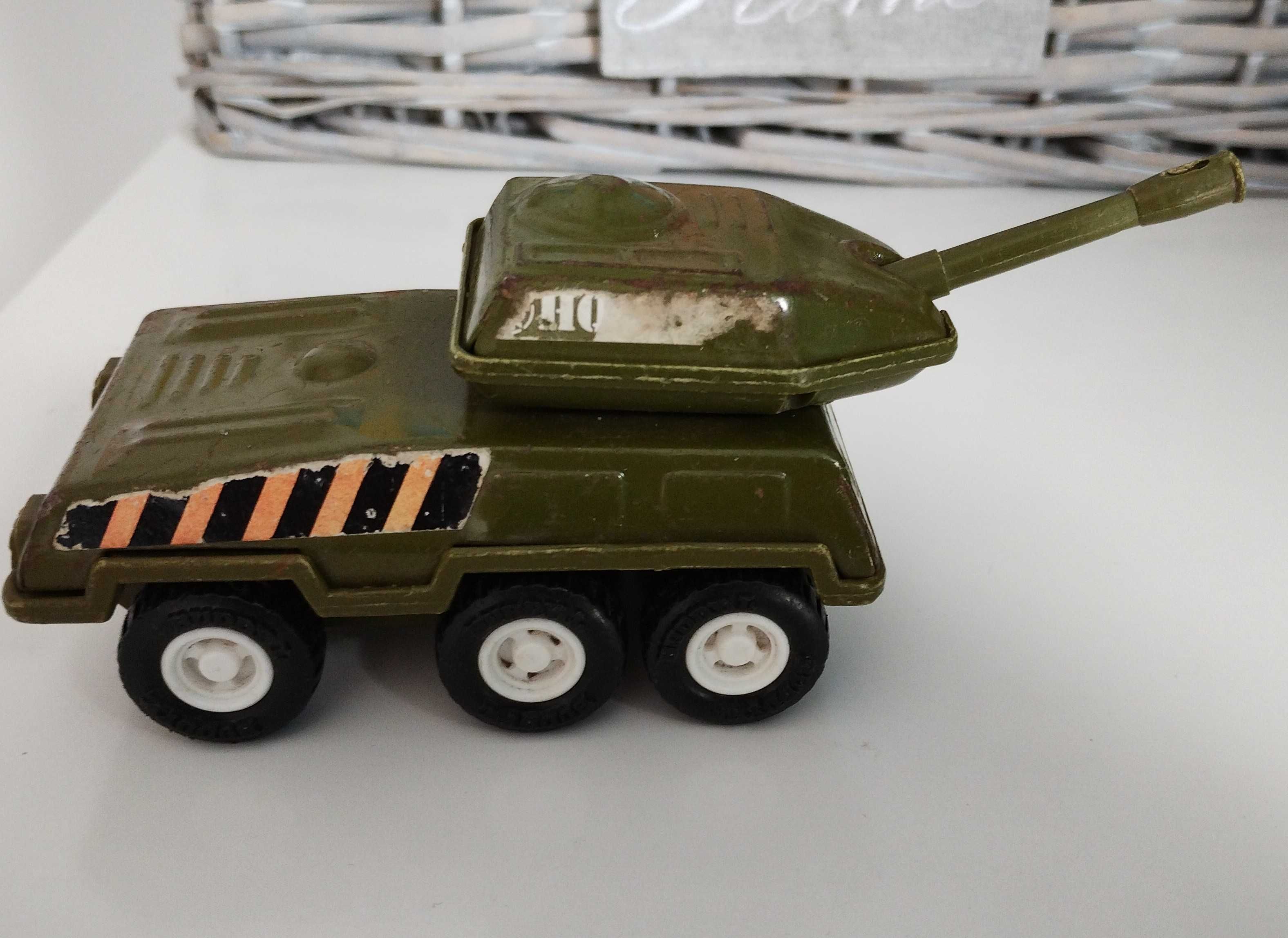made in Japan metalowy czołg transporter wóz pancerny Buddy retro prl