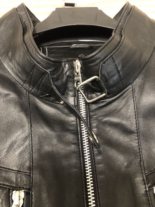 Чоловіча шкіряна куртка. 52 розмір