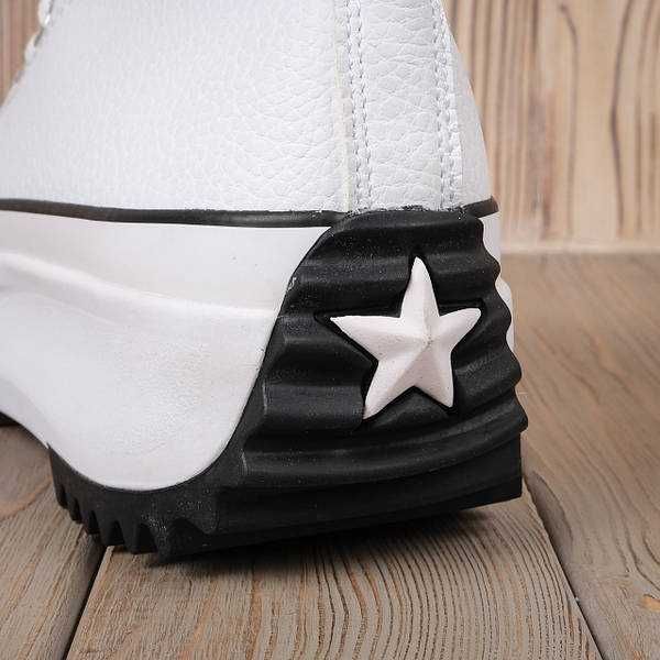 Кеди жіночі на платформі Converse Run Star Hike White