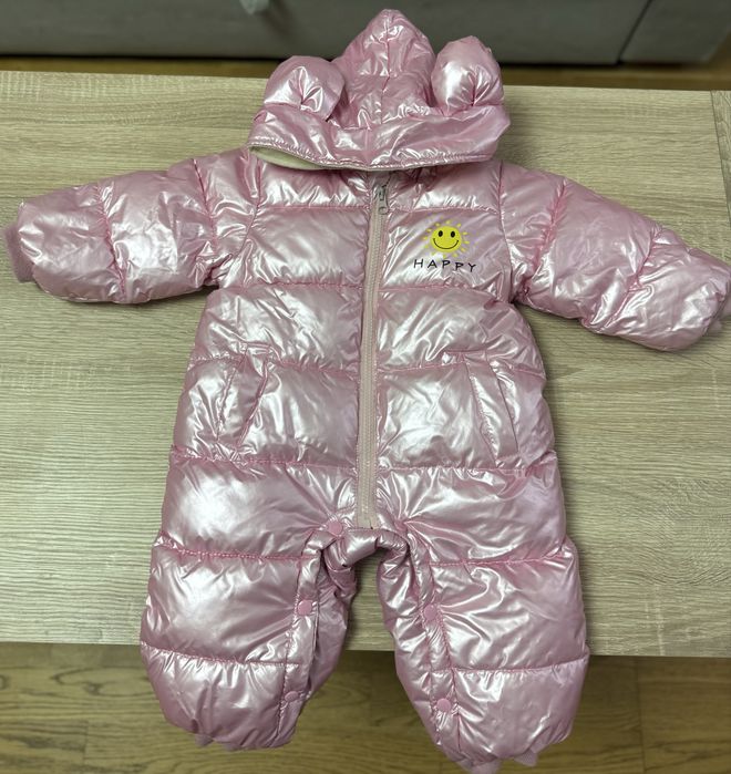 Kombinezon zimowy dziewczęcy  74/80