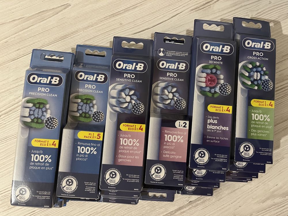 Дитячі та дорослі насадки Oral b оригінал