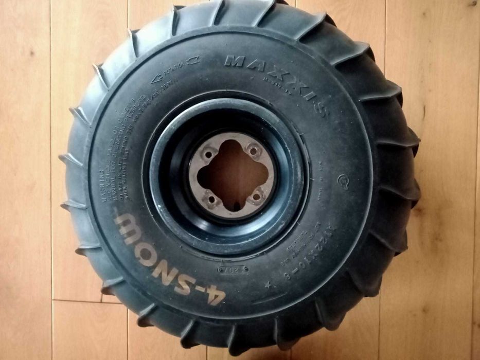 Koła maxxis 4 Snow Śnieżne by KTM alufelgi 4x80mm 22x10-8