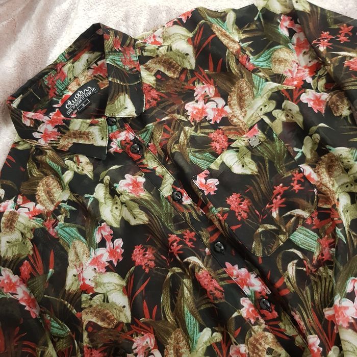Koszula w kwiaty Cropp S
