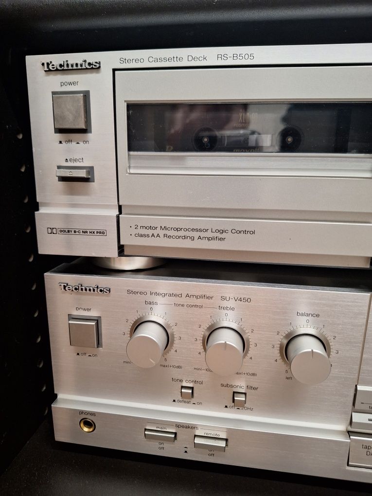 Wieża Technics srebrna