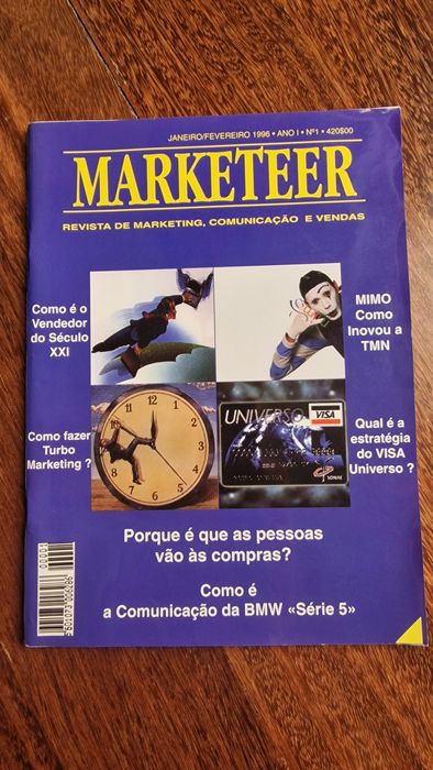 Lote edições n⁰1, n⁰ 2 e n⁰3 da Marketeer