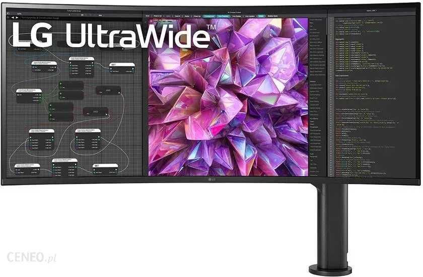 Monitor GAMINGOWY LG 38WQ88C-W Zakrzywiony IPS 3840 x 1600