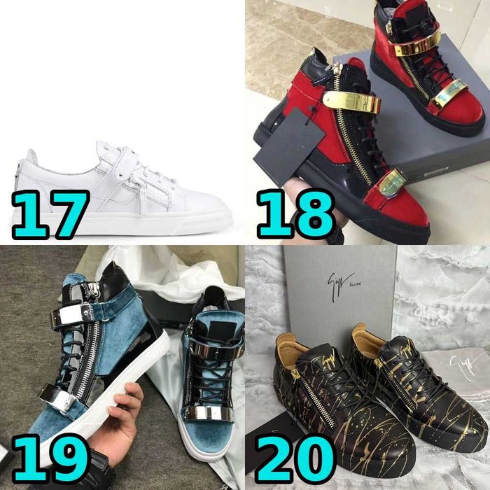 ВСІ КОЛЬОРИ‼️ Унісекс кросівки Giuseppe Zanotti/Джузеппе Занотти/36–46