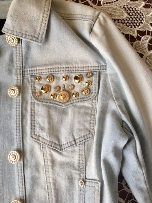 Костюм джинсовый юбка и курточка 4g by Gizia