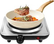Uten elektr. płyta grzewcza 15 cm z regulacją temperatury termostat
