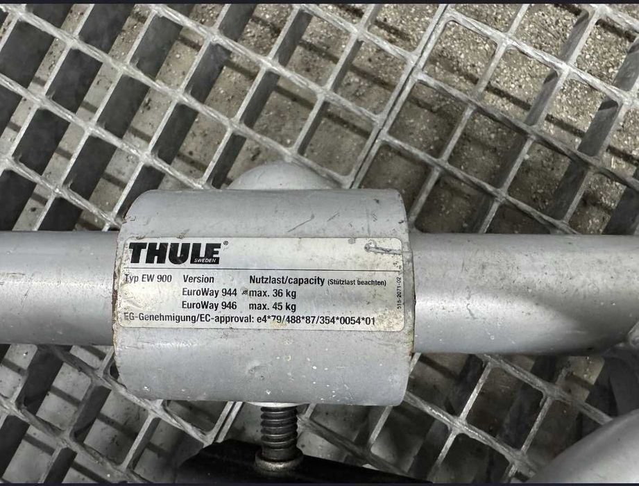 Bagażnik rowerowy Thule EW 900 na 3 rowery!