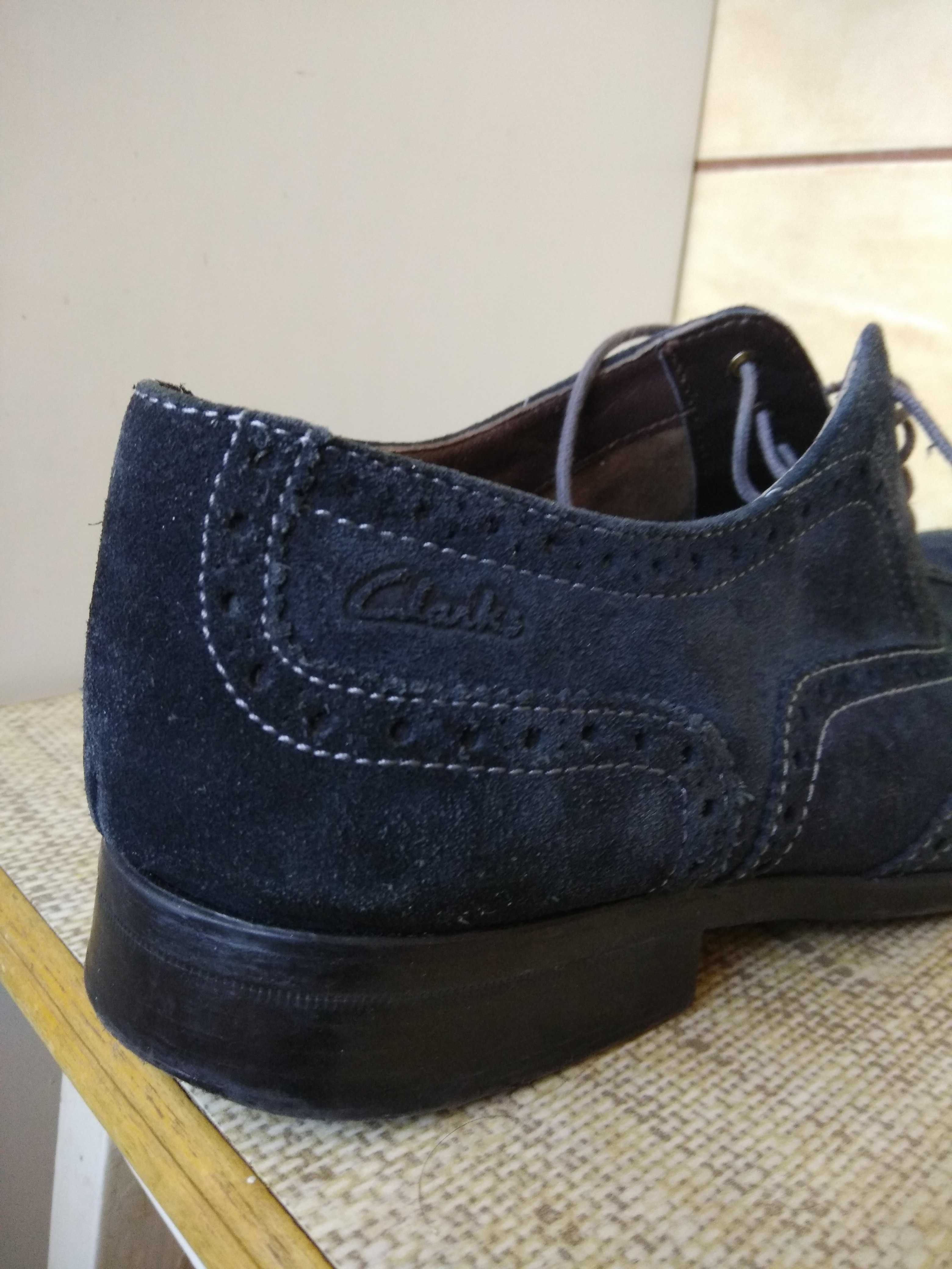 Buty półbuty skórzane Clarks rozmiar 43 wkładka 30 cm