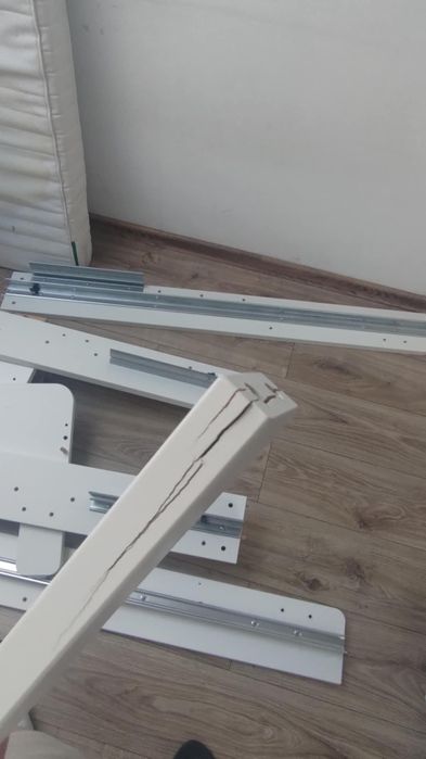 Łóżko z materacem ikea