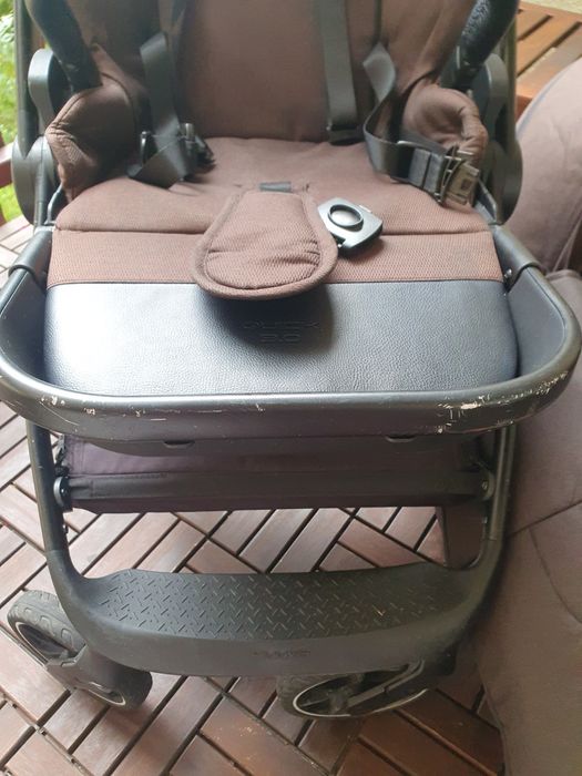 Wózek 2w1 Muuvo Quick 3.0 Czarny Black