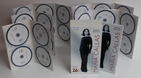 Colectânea de 26 Cd´s + Livro Maria Callas
