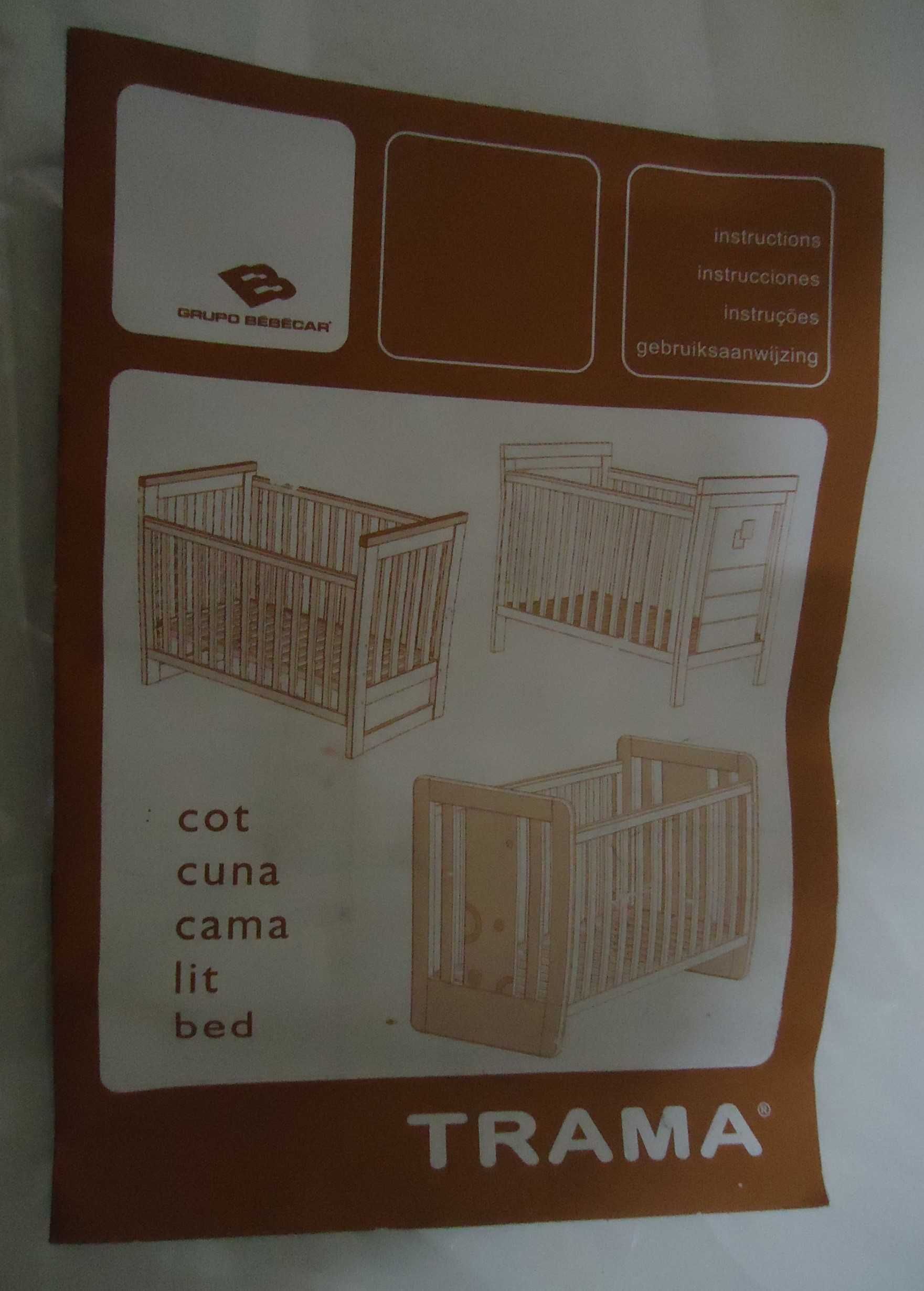 Cama Berço para Bebé Bebecar Trama