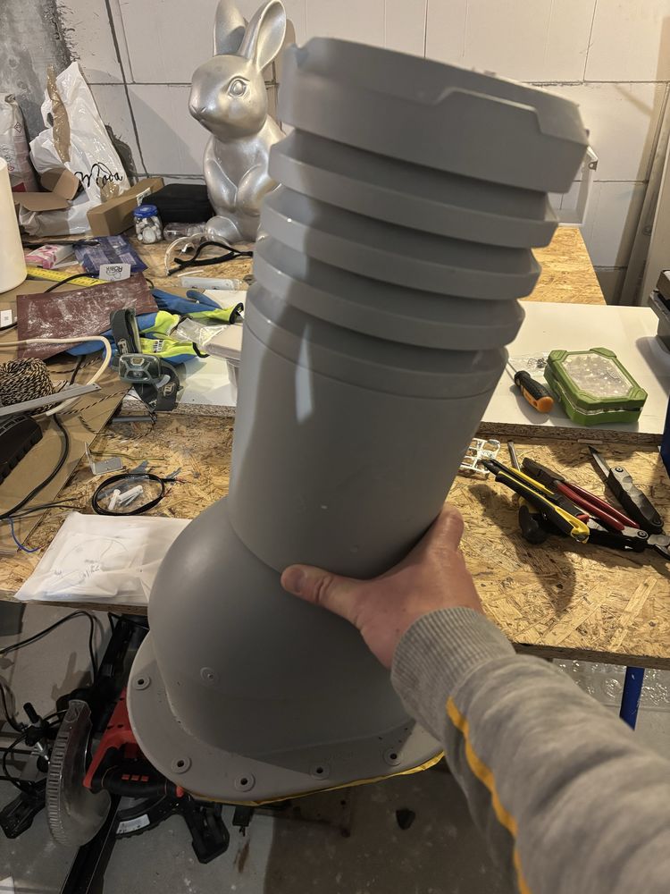 Kominek wentylacyjny krono plast 125mm