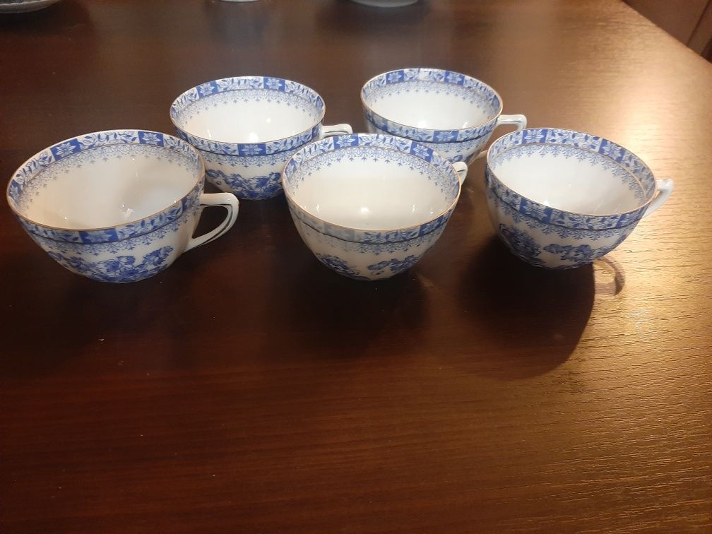 Porcelana śląska Echt Tuppack China Blau 20 Tiefefurt