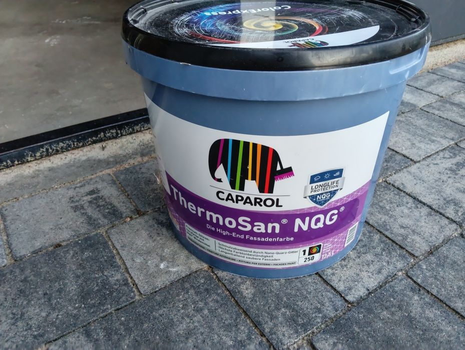 Farba Elewacyjna Silikonowa Caparol Thermosan Odporna na Opady Trwała