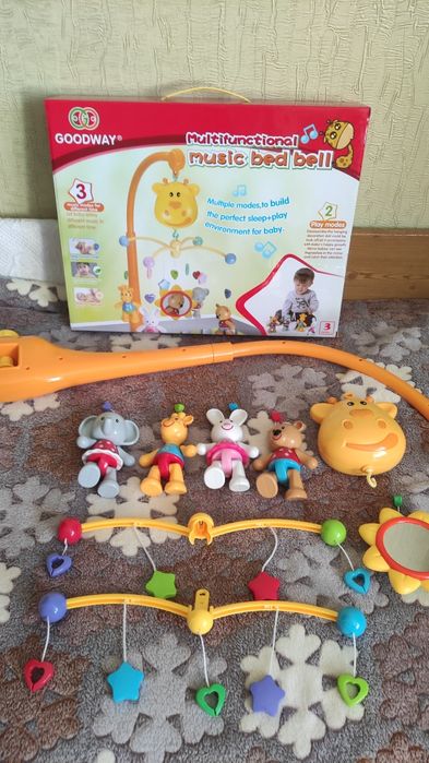 Мобіль для немовлят GoodWay Music Bed Bell
