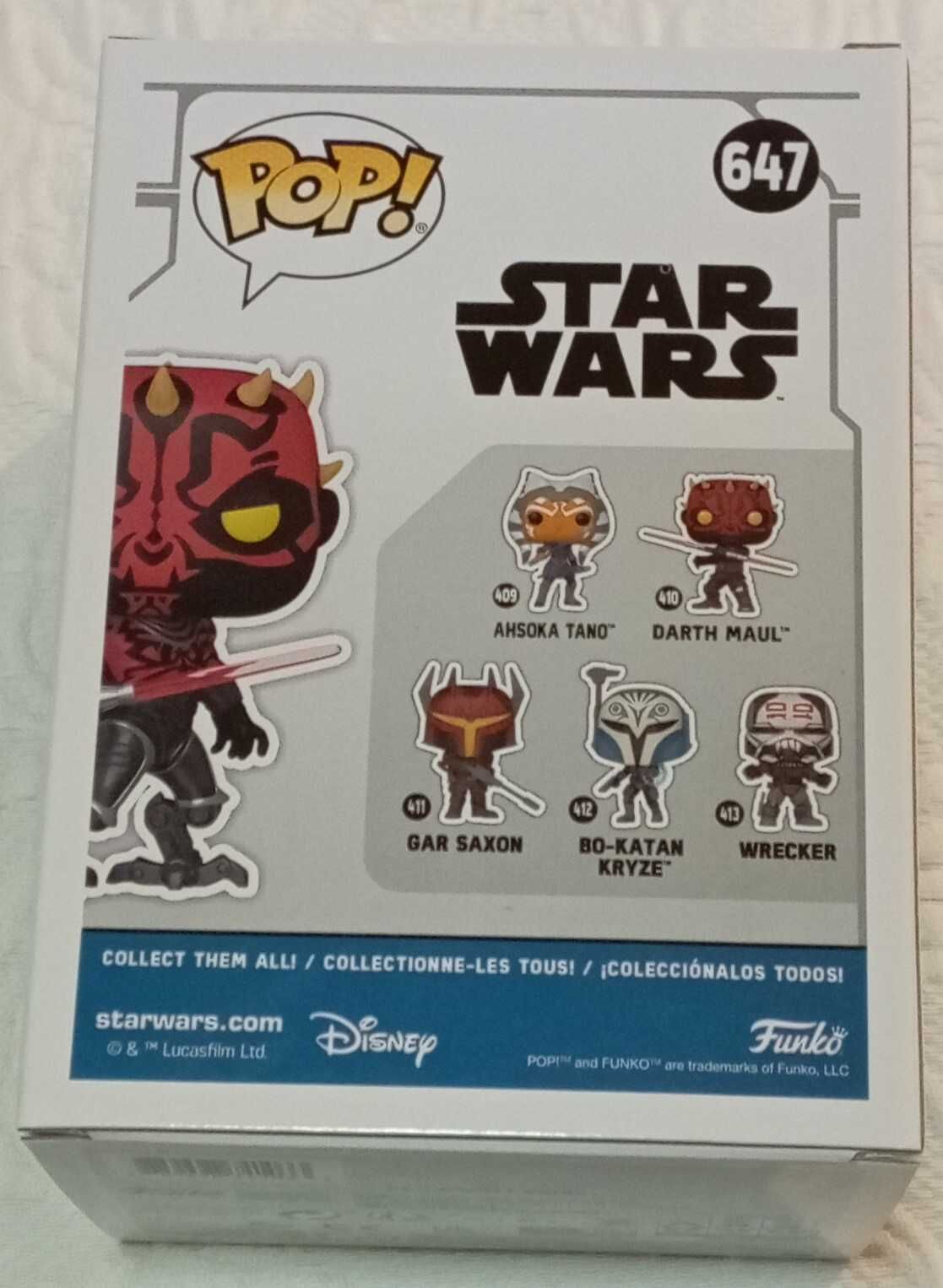 funko pop star wars 647 darth maul 2023 fall convention