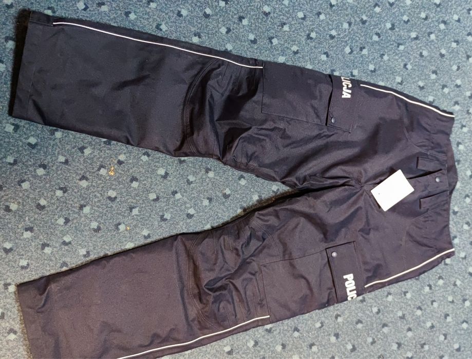 Spodnie służbowe zimowe z podpinką Policja