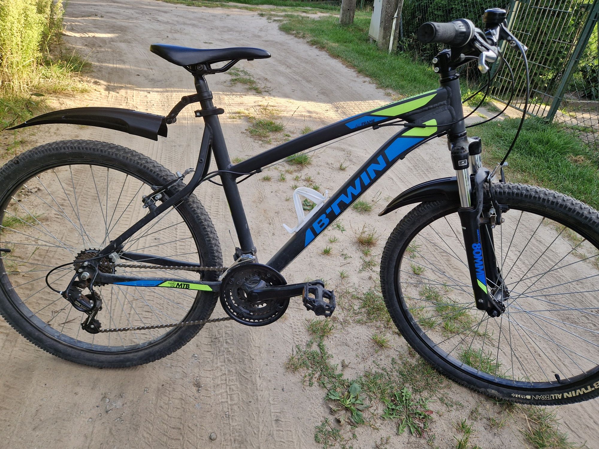 Piękny BTWIN ROCKRIDER 340/Aluminiowy Amortyzator Zadbany