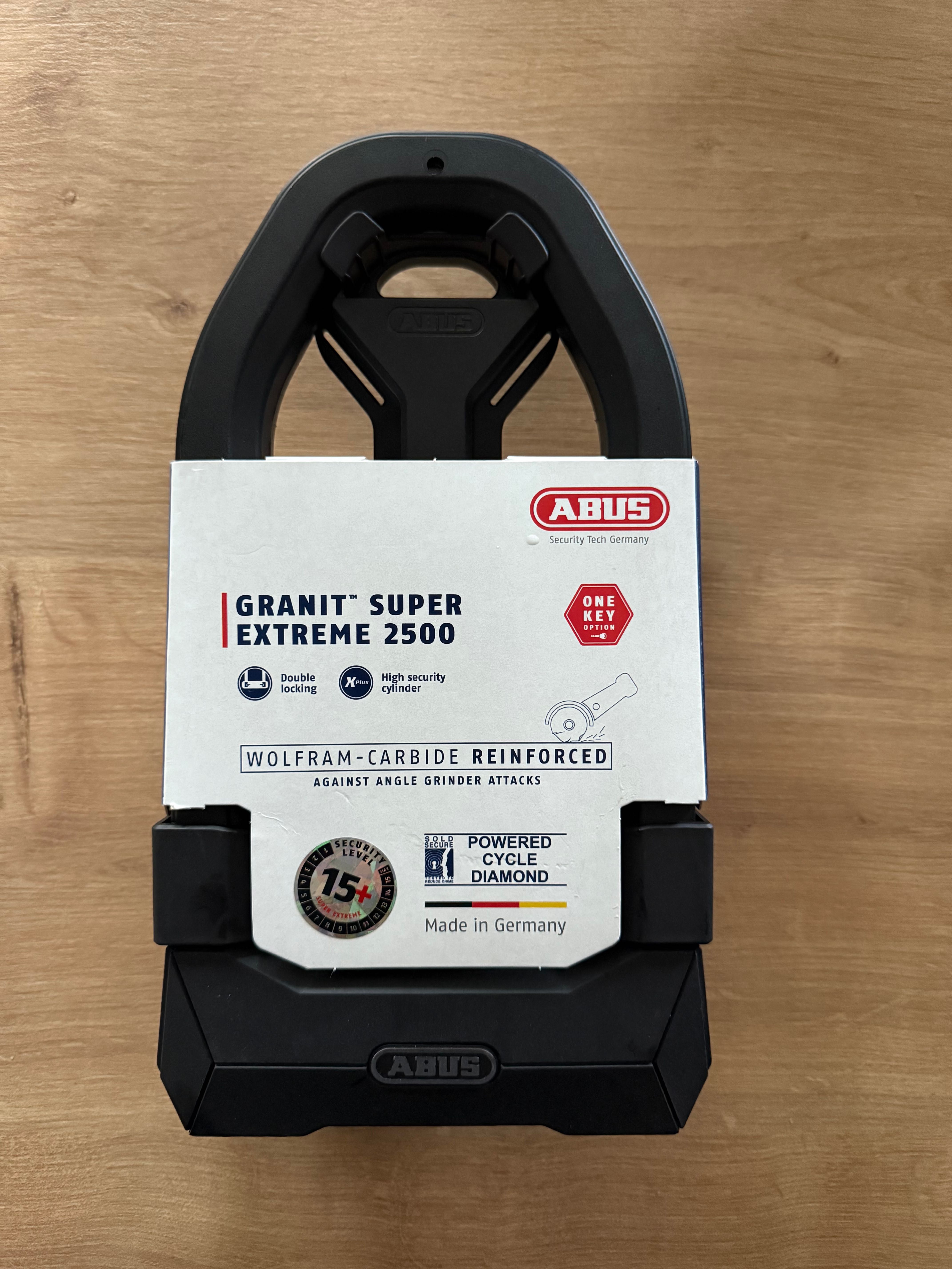ABUS GRANIT™ SUPER EXTREME 2500 Zapięcie rowerowe