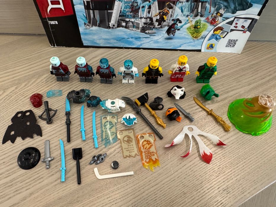 Aktualne. LEGO Ninjago 70678 Zamek Zapomnianego Cesarza KOMPLETNY
