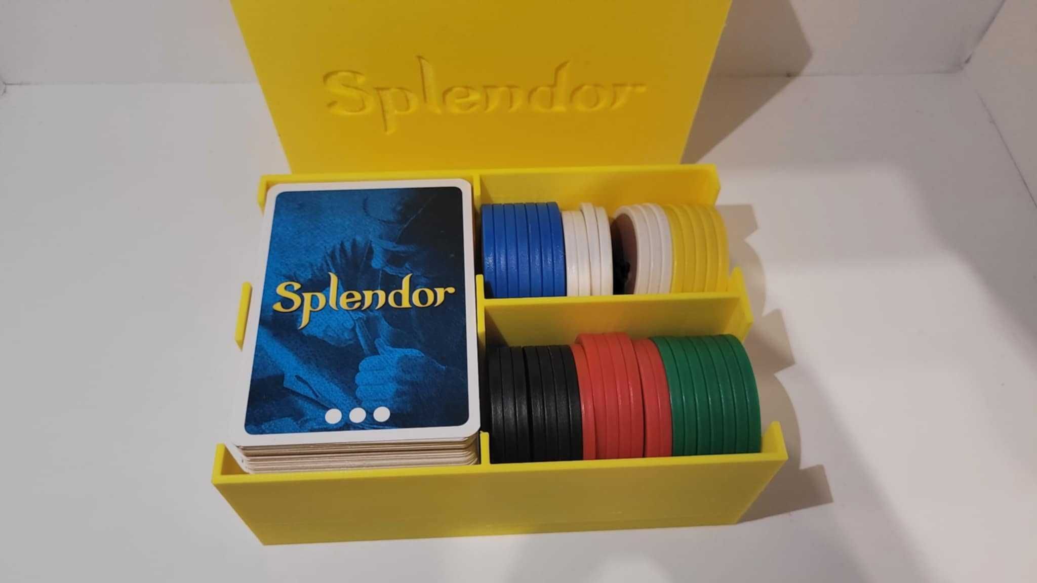 Insert 3D do gry Splendor / pudełko mobilne | Splendor