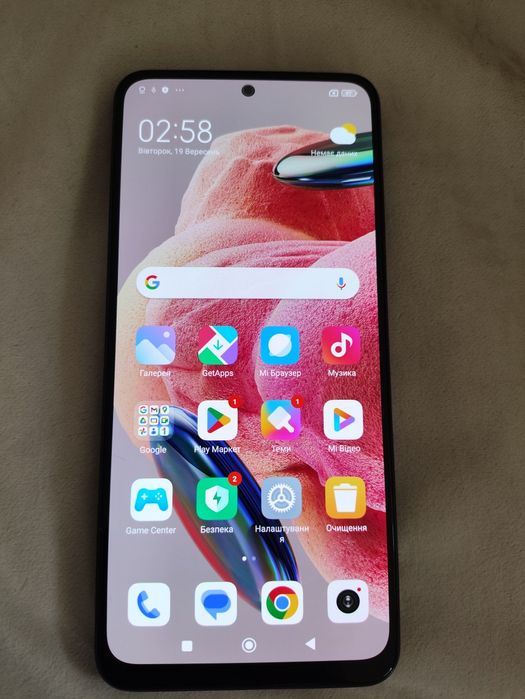 Телефон Redmi Note 12. Пам'ять: 6/128.