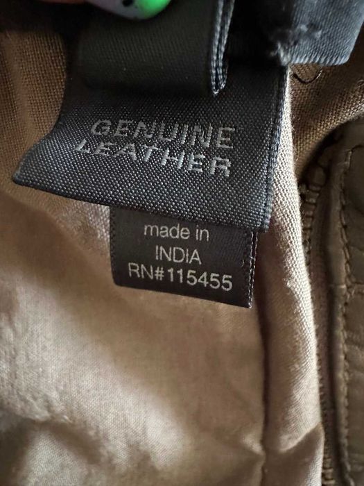 Куртка коротка шкіряна, натуральна шкіра Mango