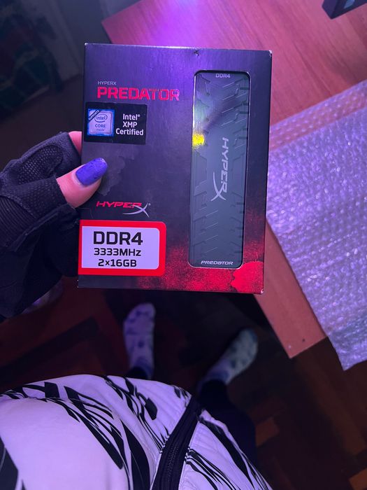 Комплект Ryzen 5 5500, MSI B450 m2, HyperX predator 32gb DDR4 3333mhz