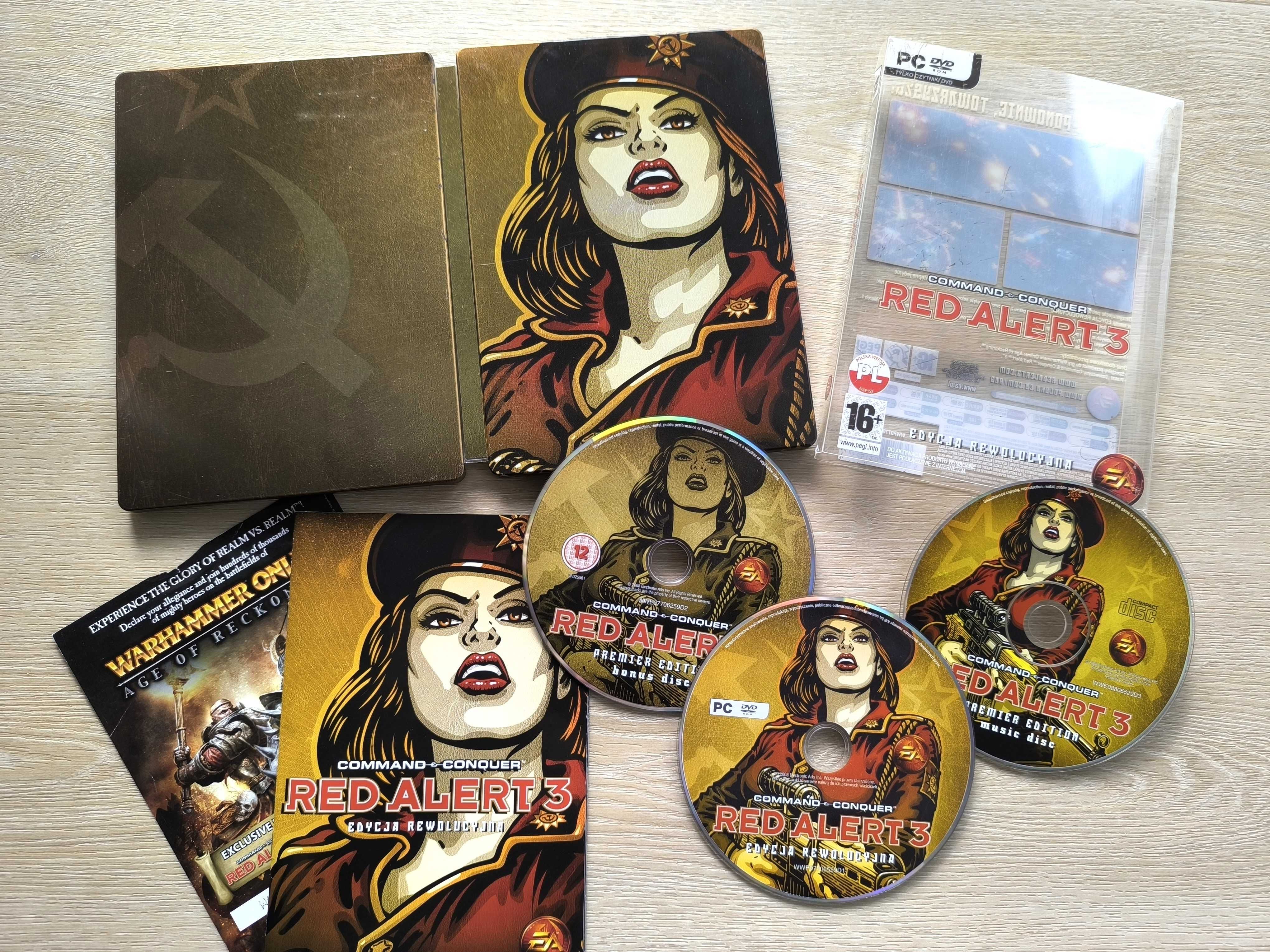 Command & Conquer Red Alert 3 [PC] (PL) Edycja Rewolucyjna STEELBOOK
