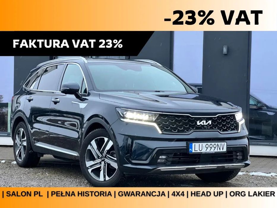 Kia Sorento 4x4 | XL | HEADUP | skóra wentylowana | FV23 | salon PL | GWARANCJA |