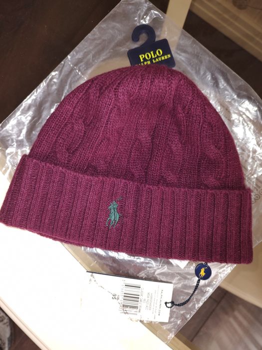 Зимова шапочка Polo Ralph Lauren (80% вовна)