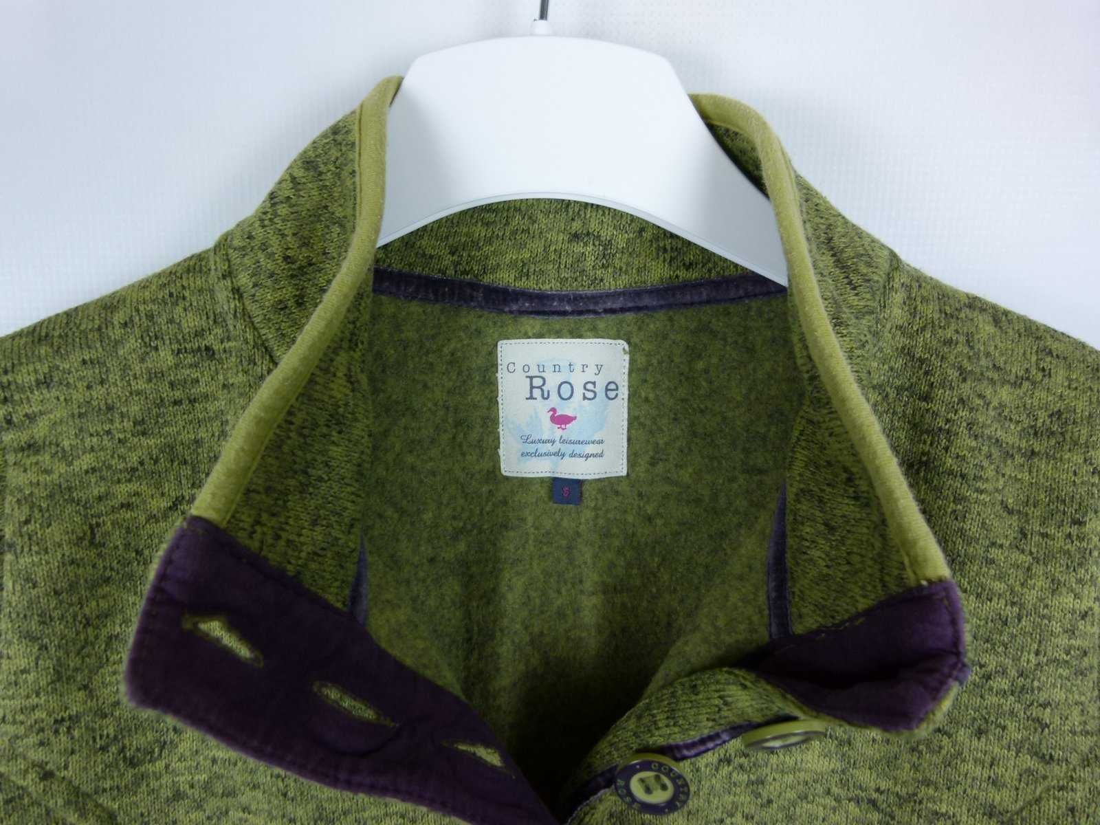 Country Rose EWM zielona bluza / S