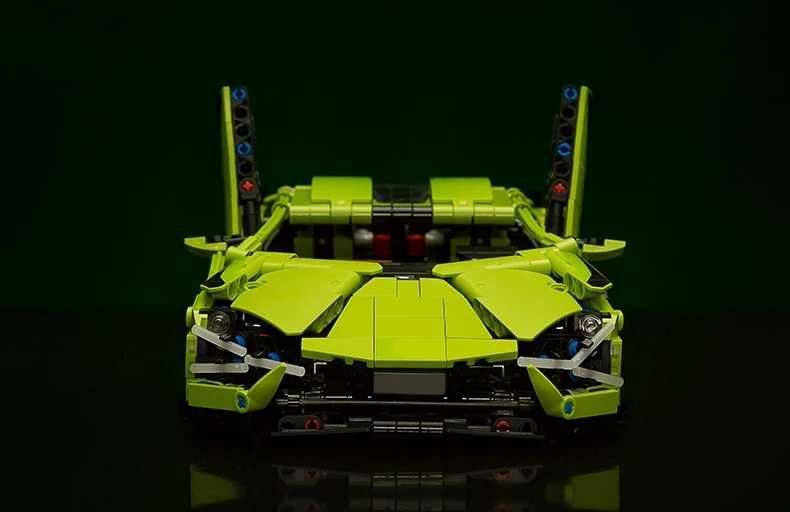 ‼️ В коробці ‼️Конструктор Technic Lamborghini Sián Green 1:14 1280 д.