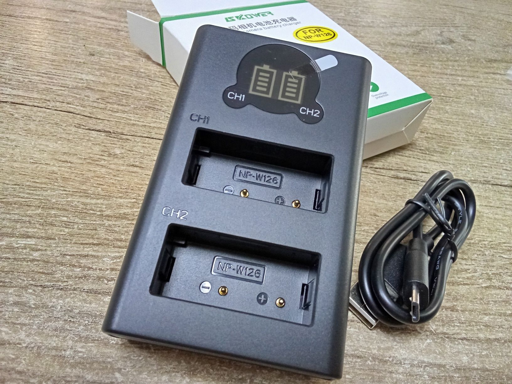 Зарядное устройство для Fujifilm NP-W126 usb Type-c