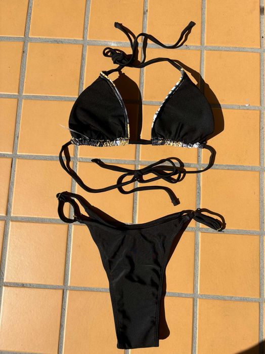 Conjunto de biquini 3 peças novo