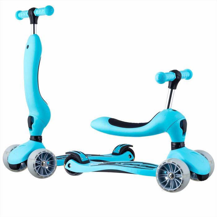 NOWA Hulajnoga 2w1 SCOUT and Ride jeździk Scoot AN' DRIVE trójkołowa