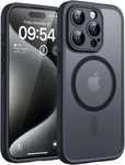 Zestaw 3w1 Etui Plecki do iPhone 15 Pro Max MagSafe 2x szkło ochronne