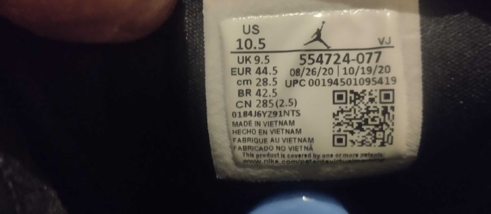 Nike air Jordan 1 mid blue