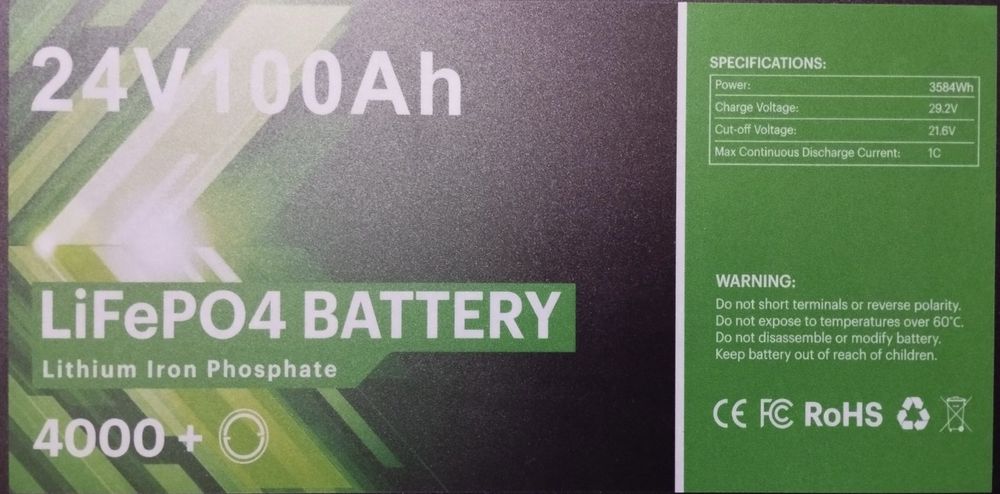 Продам комплект  резервного живлення PowMr POW-HVM3.2H-24V-N