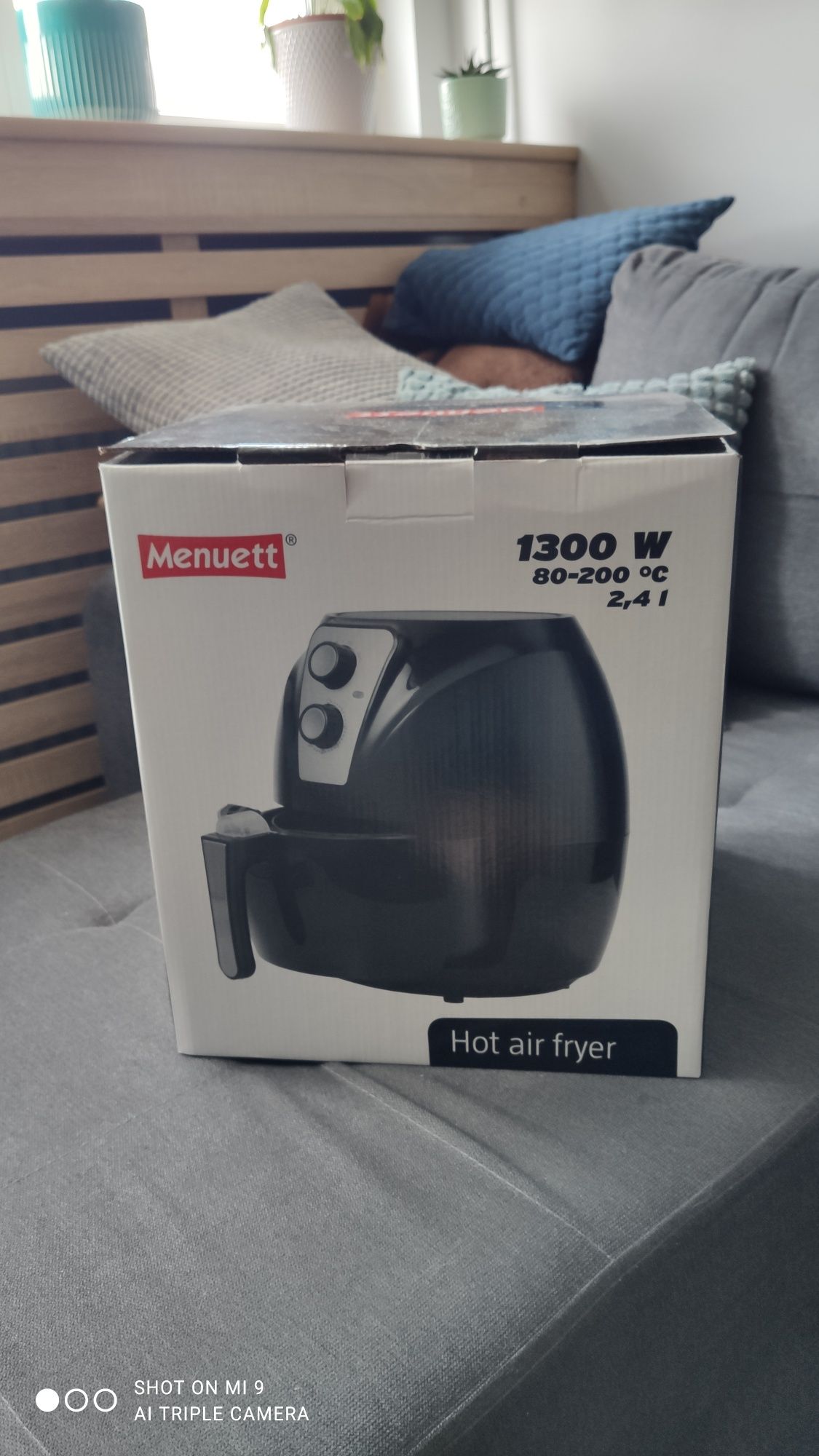 Frytkownica MENUETT 2,4l 1300W