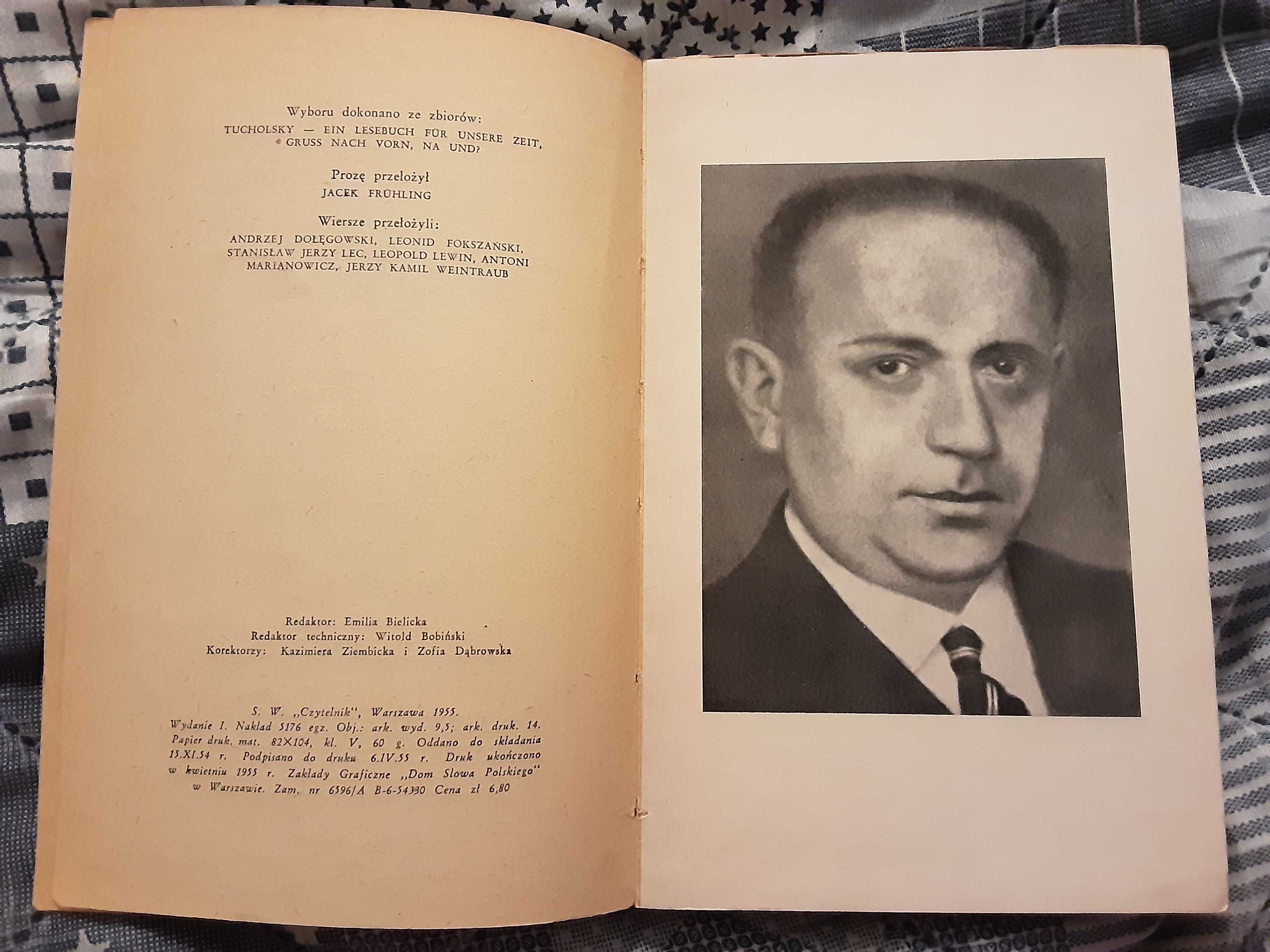 Kurt Tucholsky Księga pięciu szyderców Łódź Radogoszcz