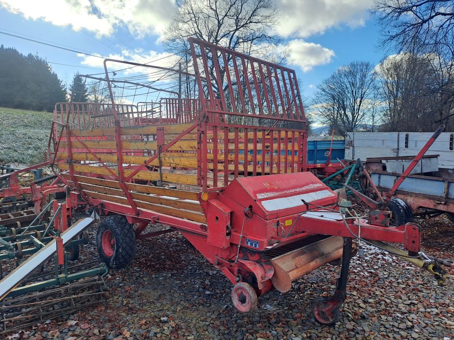 Przyczepa samozbierająca Pottinger mała górska