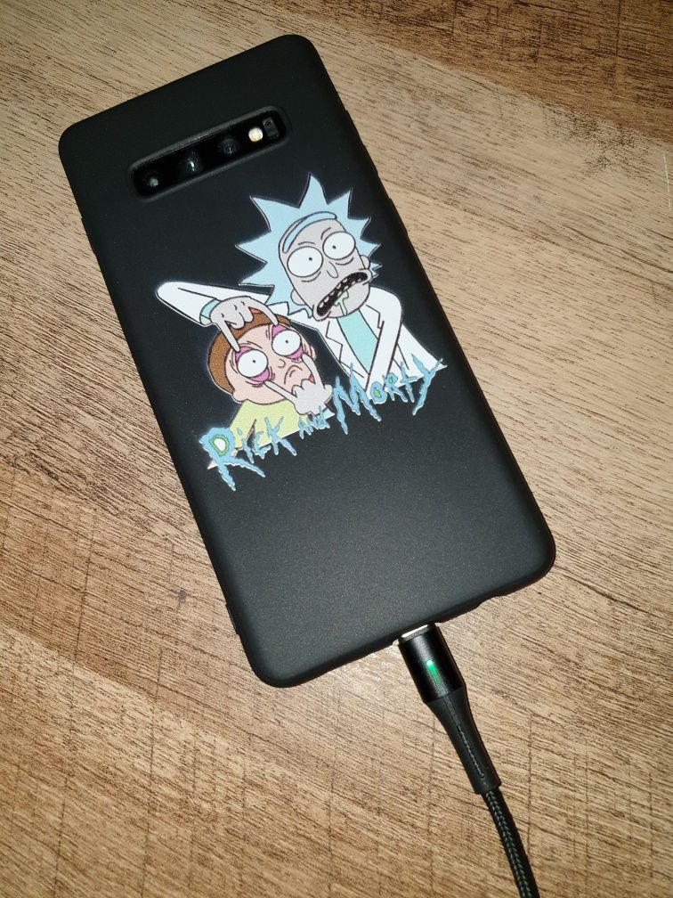 Etui s10 s10plus Rick and Morty Samsung