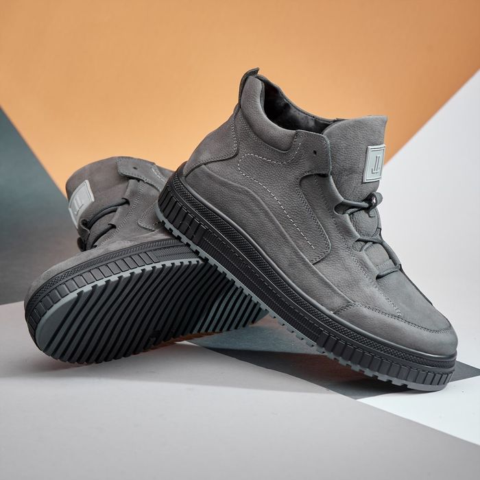 Зимние ботинки -20° кожа на меху